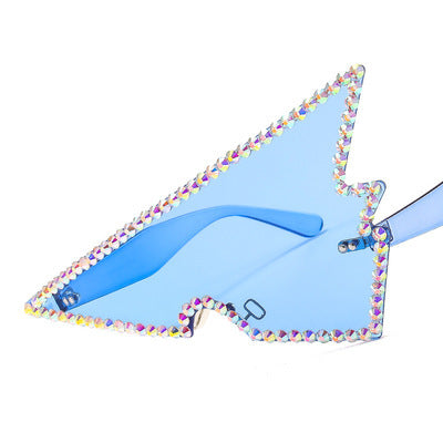 Women extravagantly shaped sunglasses Kalsten