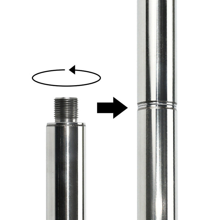 Extendable Stainless Steel Pizza Peel with Telescopic Folding Handle Kalsten