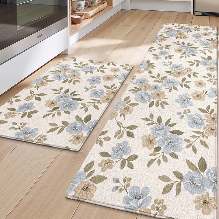 Floral Patterned Kitchen Mat Set Kalsten