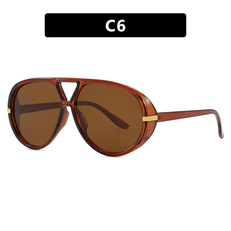 Women's fashionable large sunglasses with elegant frame and protective lenses Kalsten