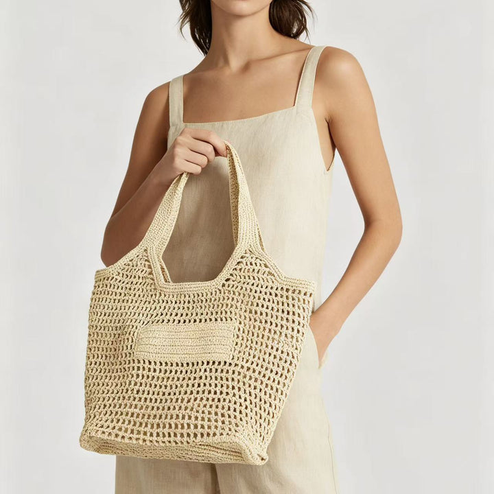 Net shopping bag with ergonomic handles Kalsten