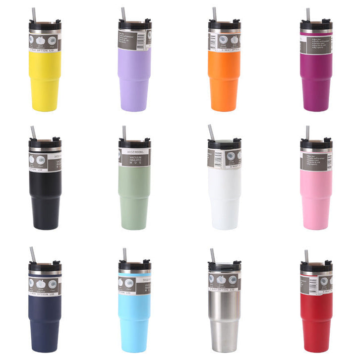 Women's thermos mug with 3-in-1 lid Kalsten