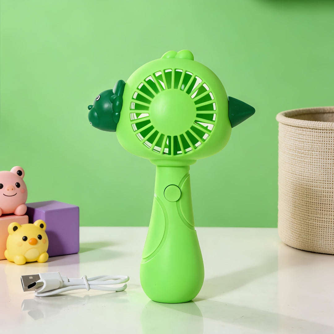 Ladies portable hand fan in playful bird design Kalsten