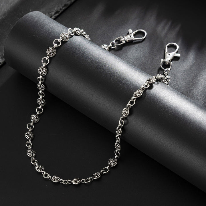 Fashionable chain necklace with glitter details Kalsten