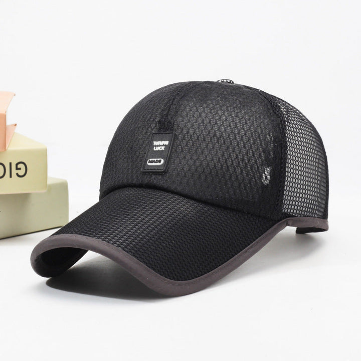 Sun protection cap with integrated solar fan Kalsten