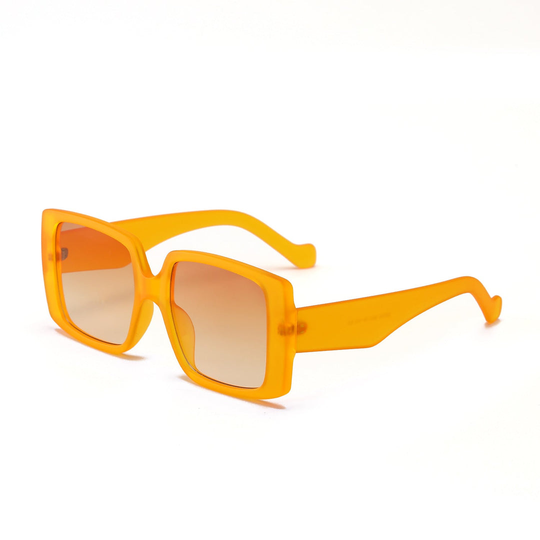 Women's modern square sunglasses with mirrored lenses Kalsten