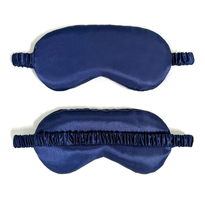 Women's ergonomic silk-like sleep mask with padded nose bridge and elastic strap Kalsten