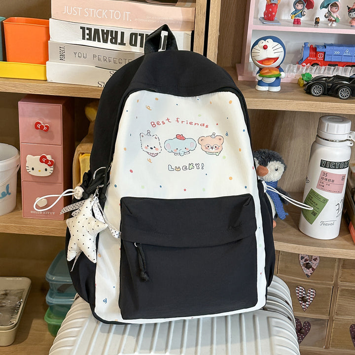 Children's Cute Cartoon Character School Backpack