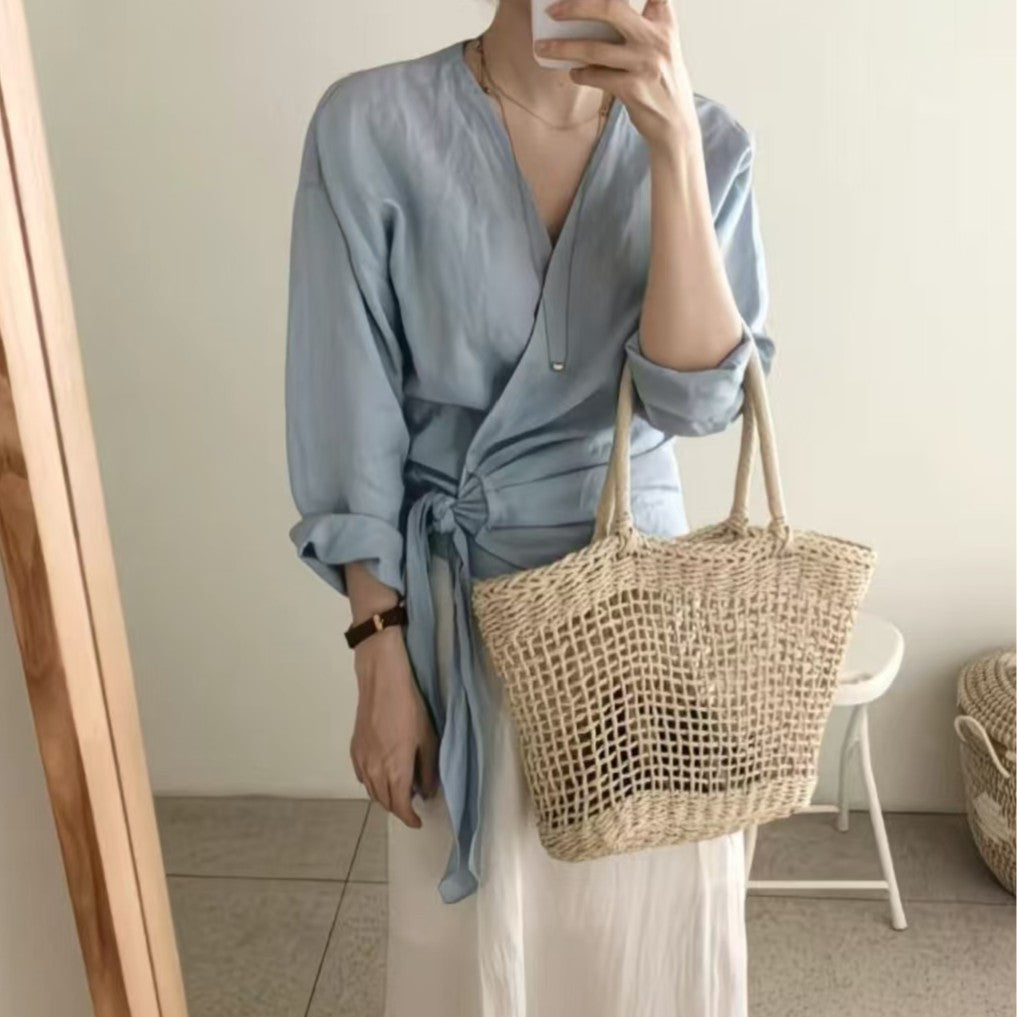 Handcrafted Basket Bag Kalsten