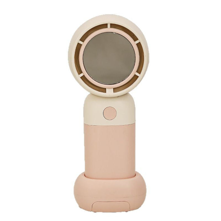 Women Portable Handheld Fan with Mirror Kalsten