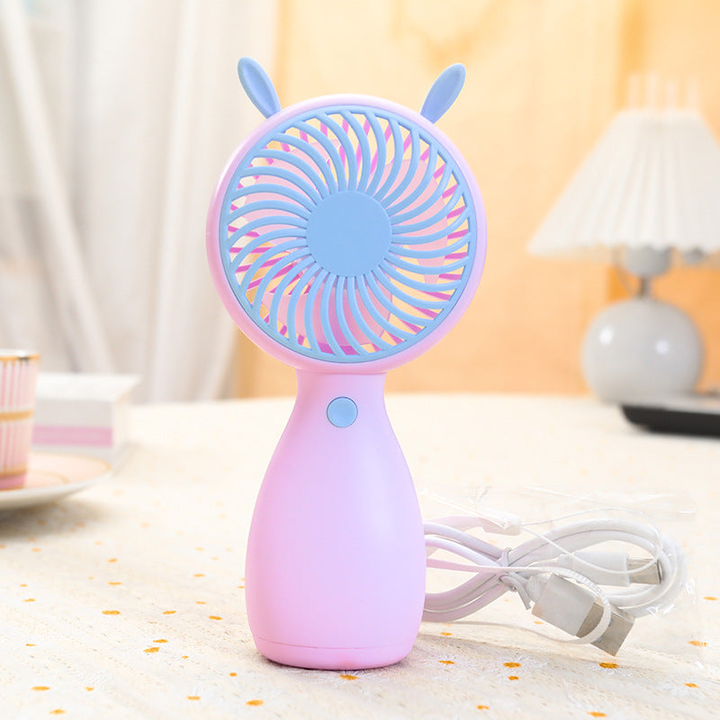 Ladies portable handheld fan with USB charging function Kalsten