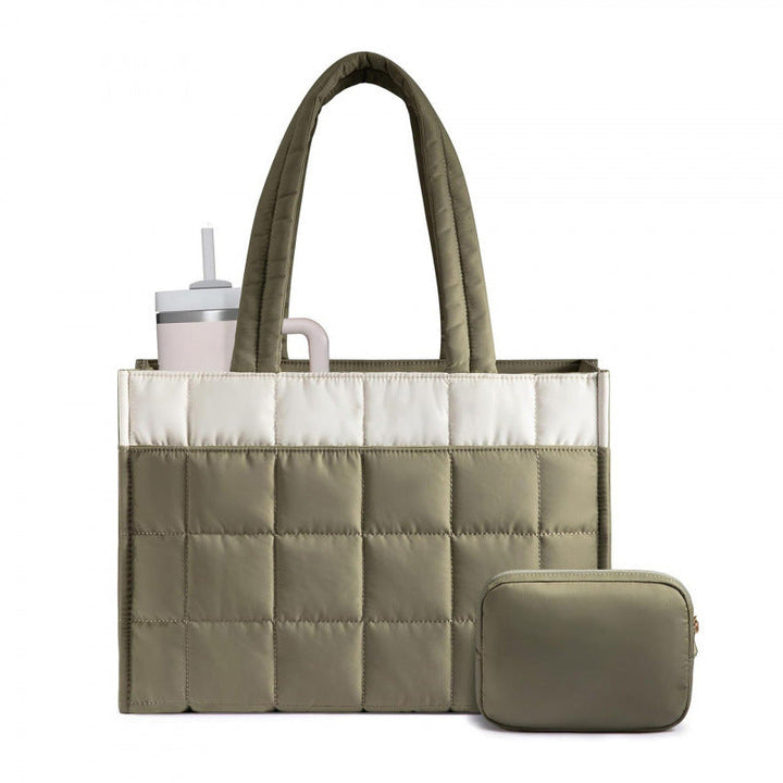 Stylish and Padded Tote Bag with Removable Interior Pocket Kalsten