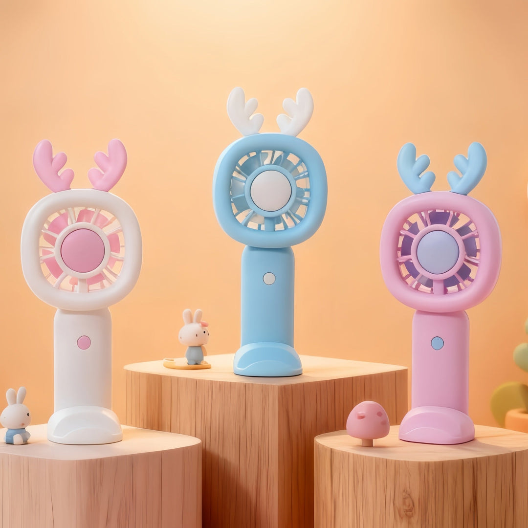 Women's portable creative fan with USB connection Kalsten
