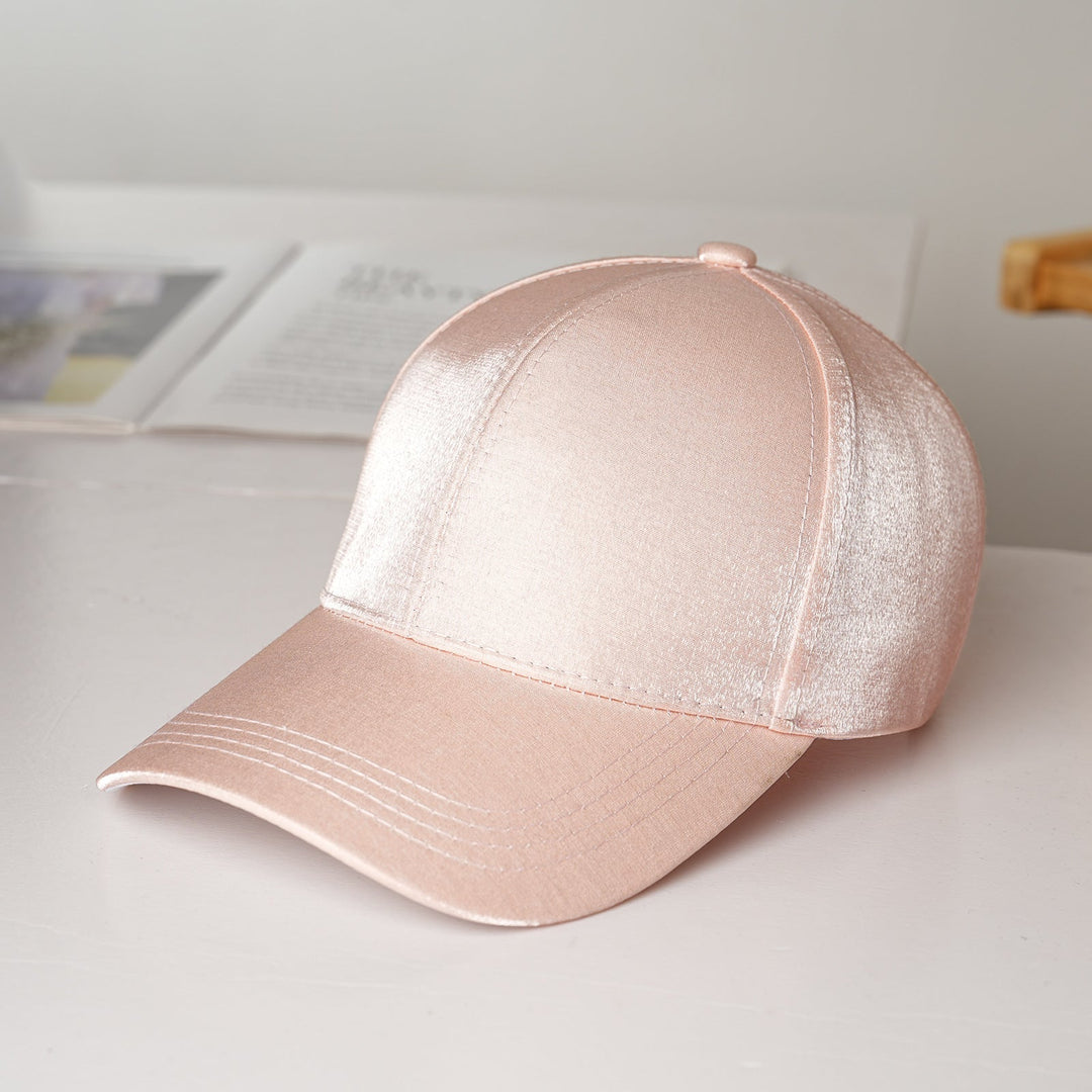 Women's Sporty Satin Baseball Cap Kalsten