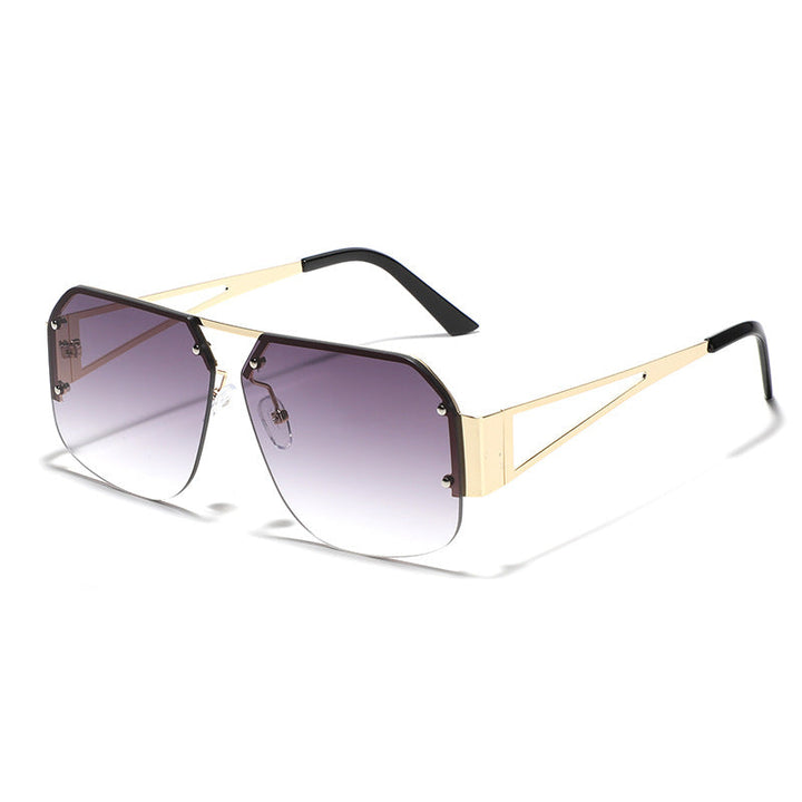 Women oversized sunglasses with distinctive frame and gentle gradient Kalsten