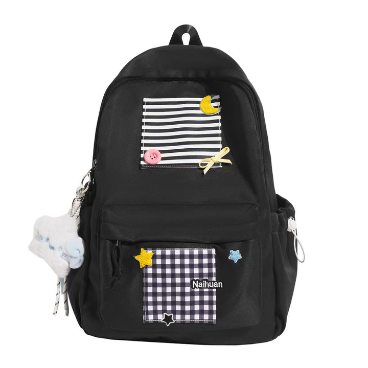 Decorative Multi-Compartt Backpack Kalsten