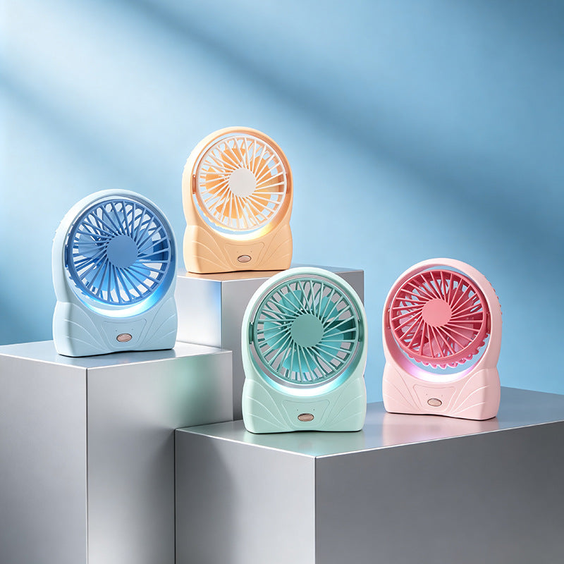 Women Portable Table Fan with LED Lighting Kalsten