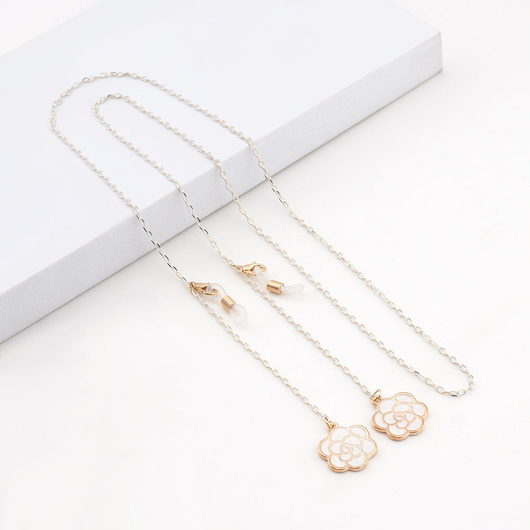 Elegant Geometric Glasses Chain kalsten
