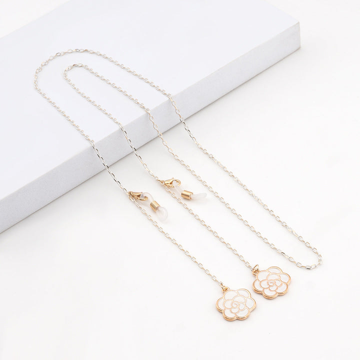Elegant Geometric Glasses Chain kalsten