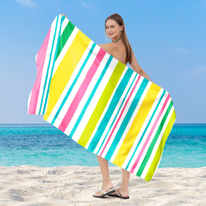 Beach towel with artistic mandala design Kalsten