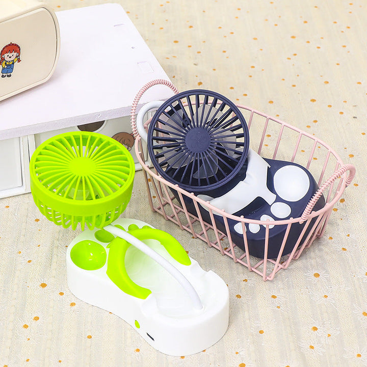 Women's portable battery fan with flexible holder Kalsten