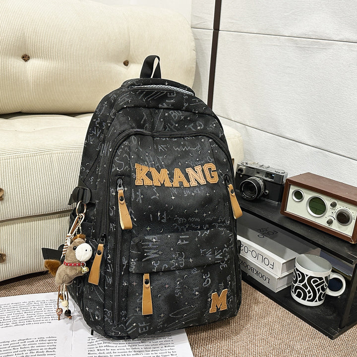 Casual Canvas School Backpack Kalsten