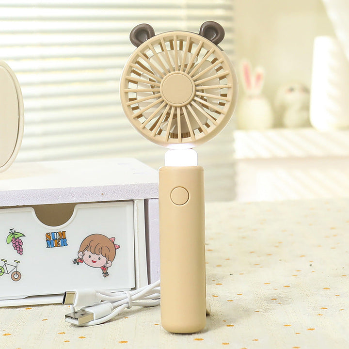 Portable Hand Fan with Cute Rabbit Design Kalsten