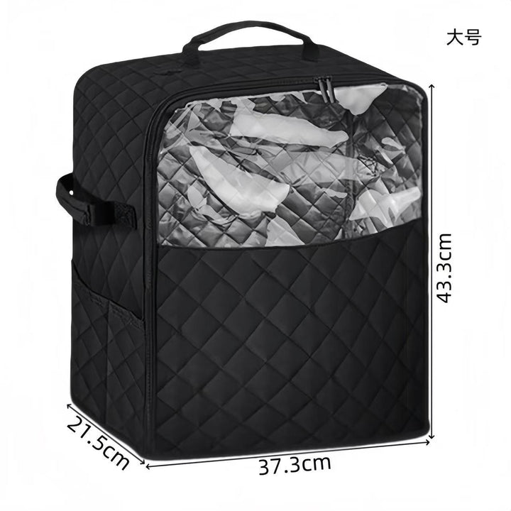 Women's shoe transport bag with transparent window and padded interior Kalsten
