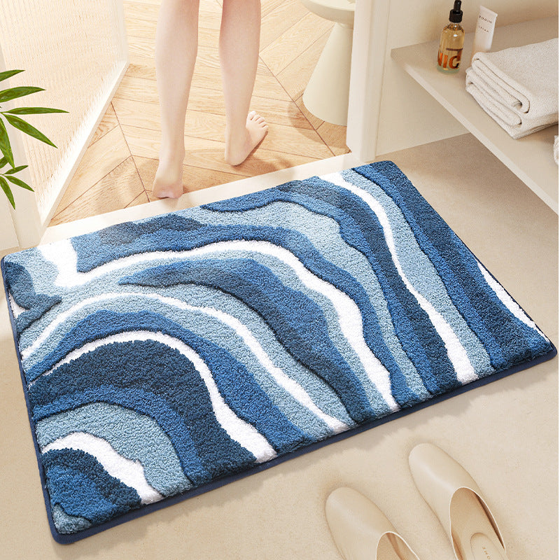 Plush Bath Mat Kalsten
