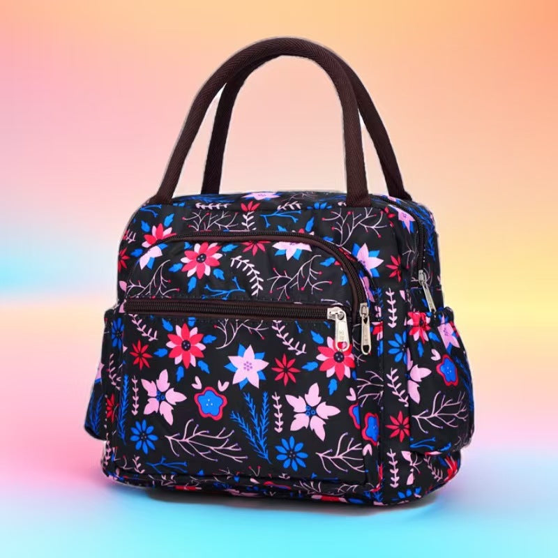Cat Print Insulated Lunch Bag Kalsten