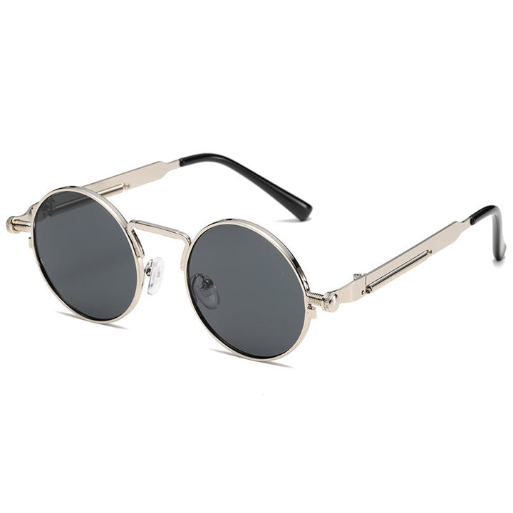Women's fashionable round sunglasses with precise metal frame Kalsten