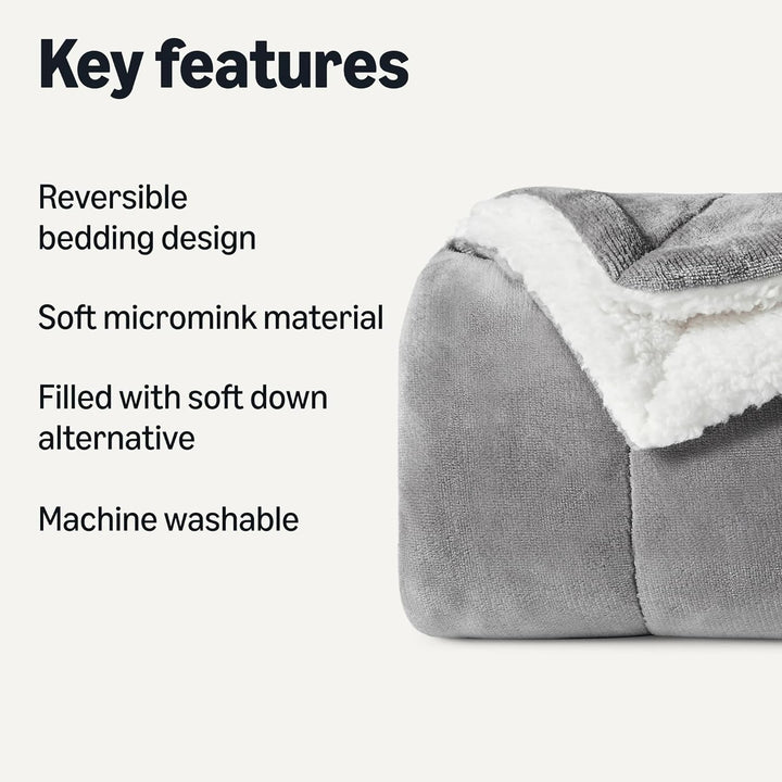 Reversible Plush Sherpa Blanket Kalsten