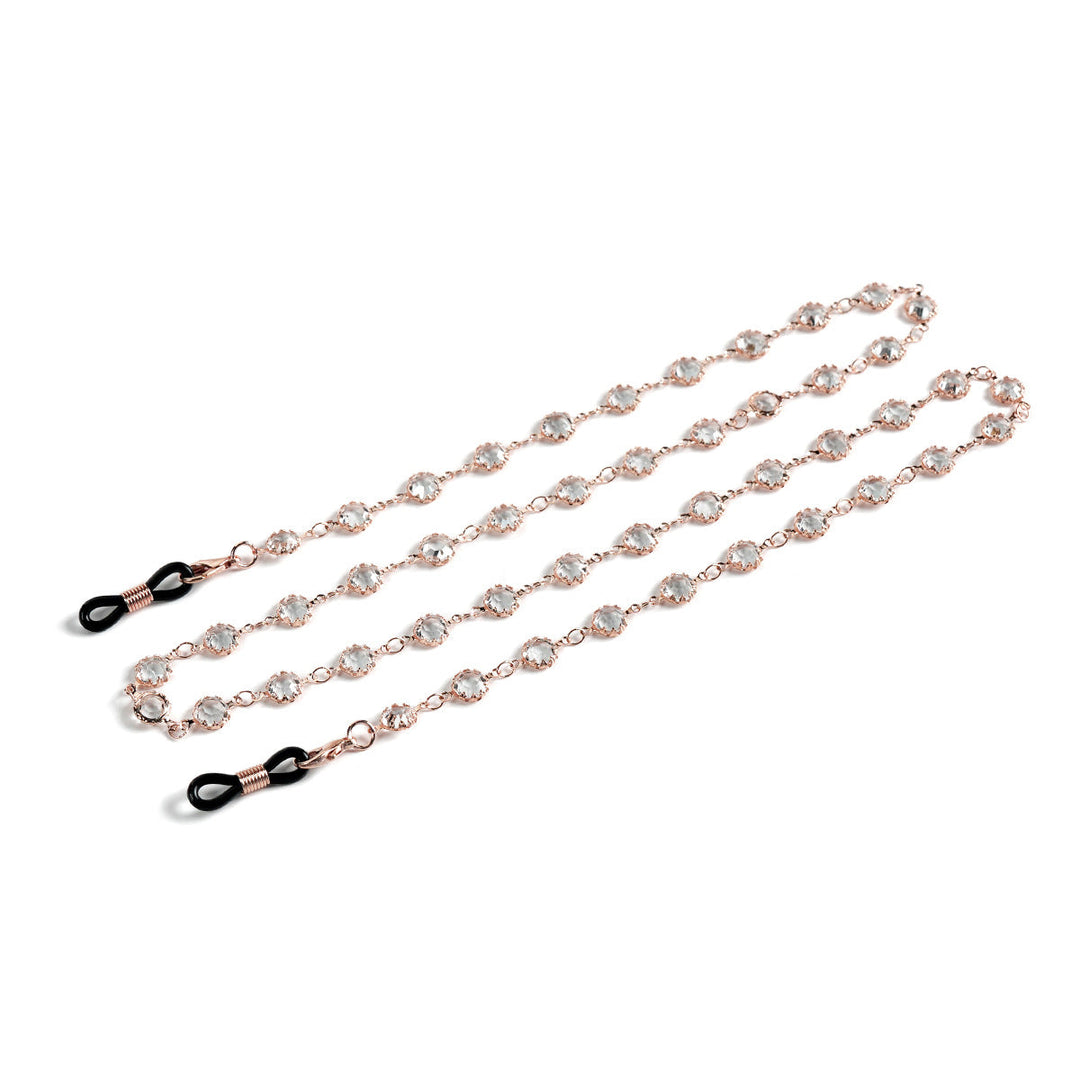 Dazzling Crystal Glasses Chain kalsten
