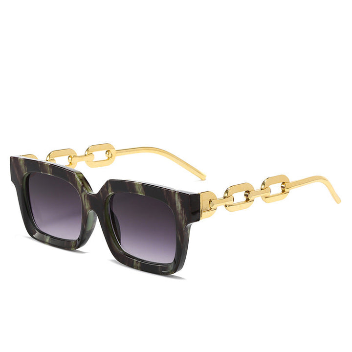 Women's fashionable sunglasses with unique chain element Kalsten