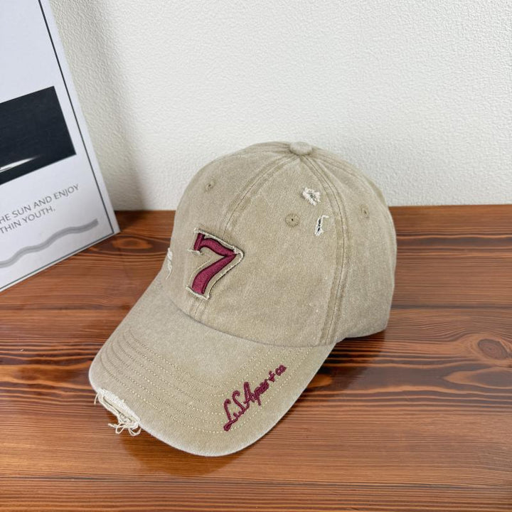 Men's Distressed Vintage Baseball Cap Kalsten