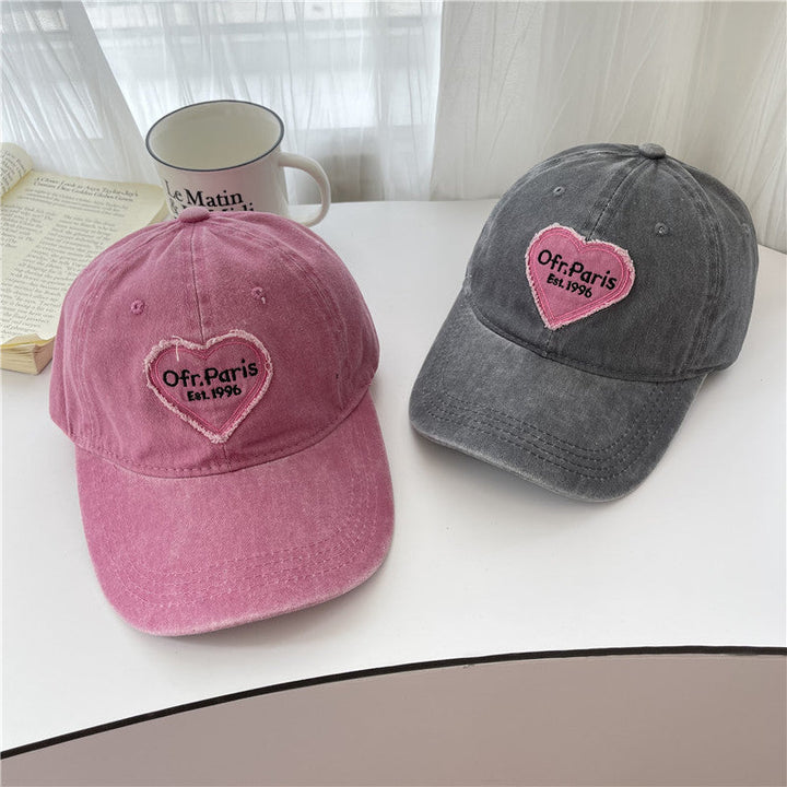 Women's Vintage-Inspired Embroidered Baseball Cap Kalsten