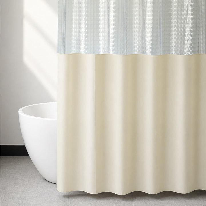 Textured Waterproof Shower Curtain Kalsten