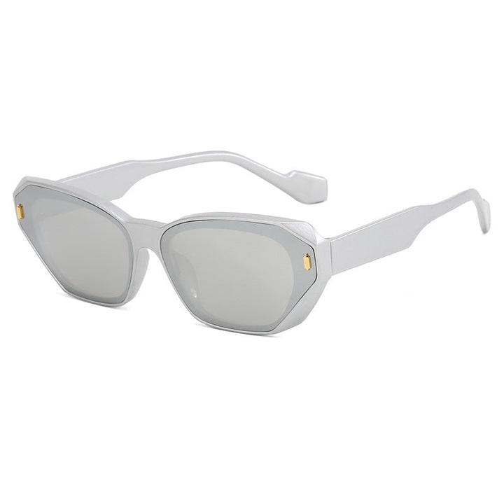 Women’s geometric designer sunglasses with distinctive frame Kalsten