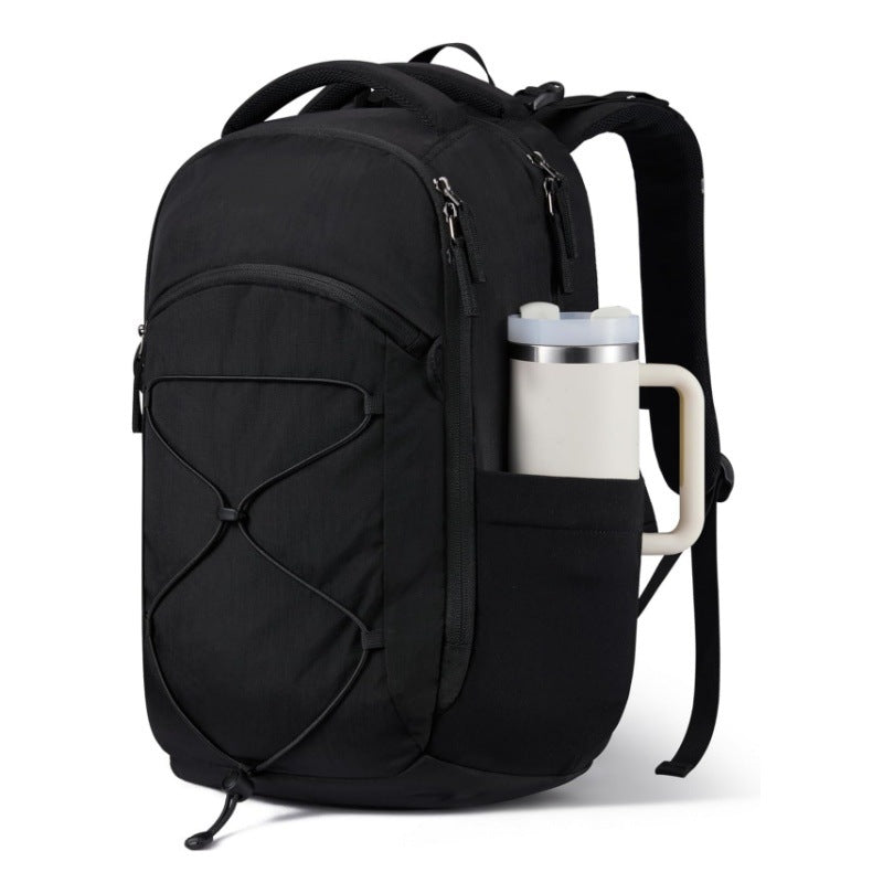Multifunctional backpack with drink compartment and elastic lacing Kalsten