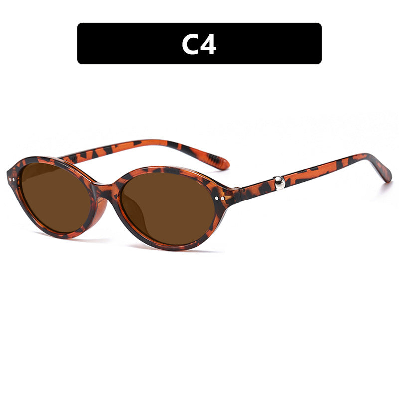 Women trendy sunglasses in oval design with UV protection Kalsten