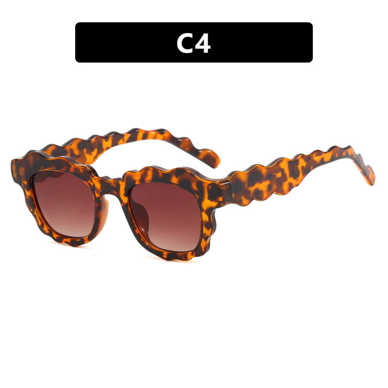 Women’s fashionable sunglasses with wavy frame Kalsten
