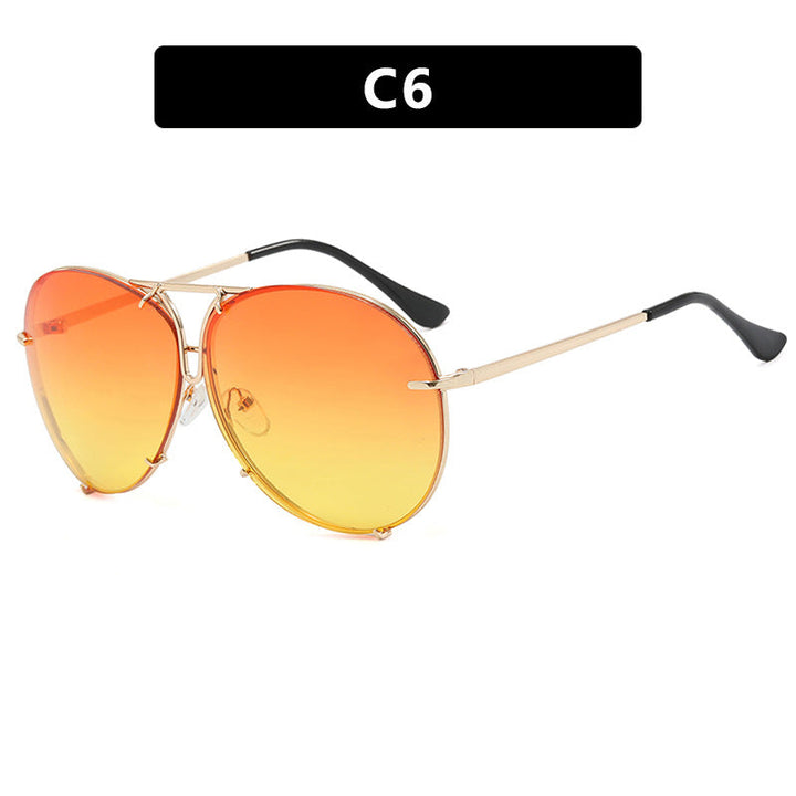Ladies' flight sunglasses with stylish metal frame and UV protection Kalsten