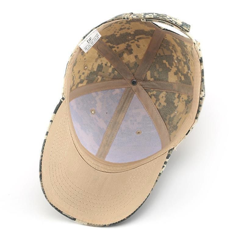 Unisex Camouflage Patterned Adjustable Cap Kalsten