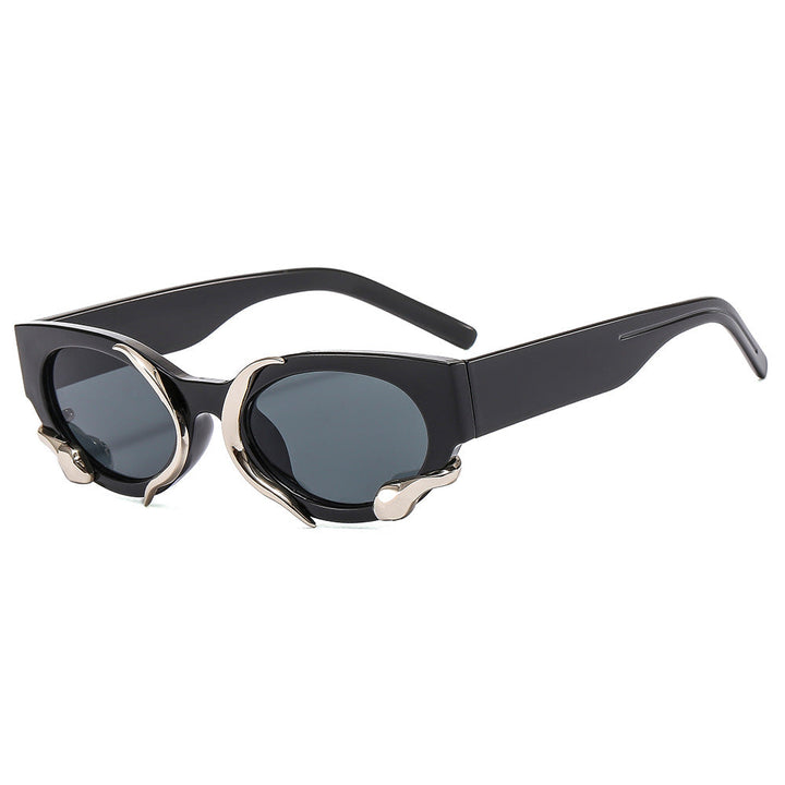 Women's designer sunglasses with a unique, sculptural frame Kalsten