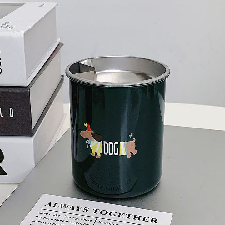 Thermal mug with funny dog breakfast design Kalsten