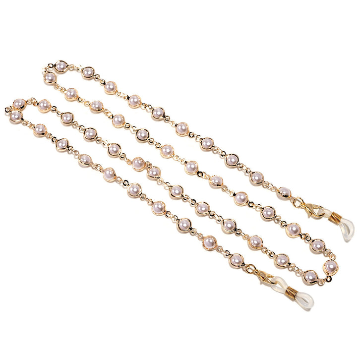 Elegant Pearl Beaded Eyewear Chain Kalsten