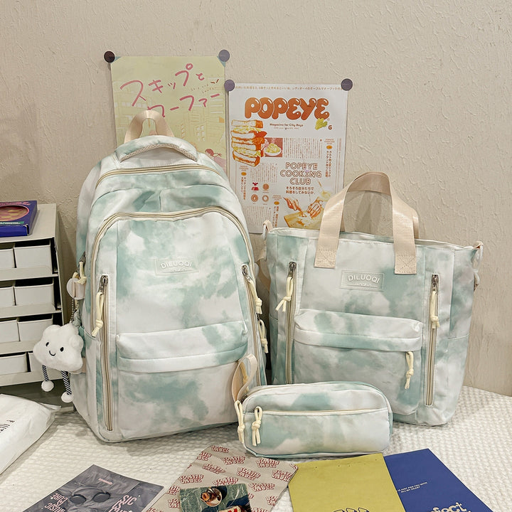 Versatile Multi-Functional Travel School Backpack Set Kalsten