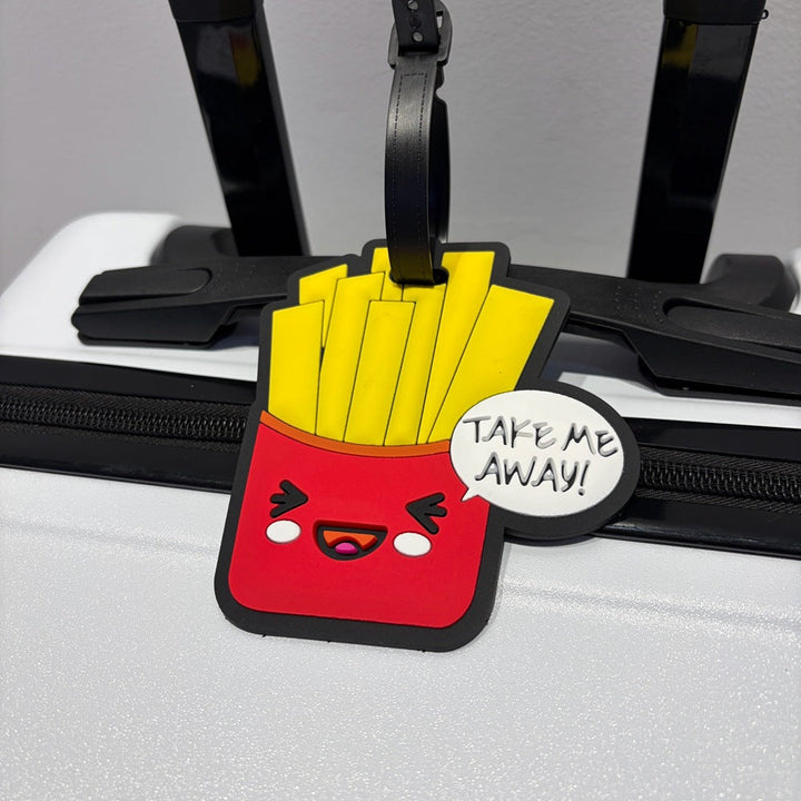 Playful Burger-Shaped Luggage Tag Kalsten
