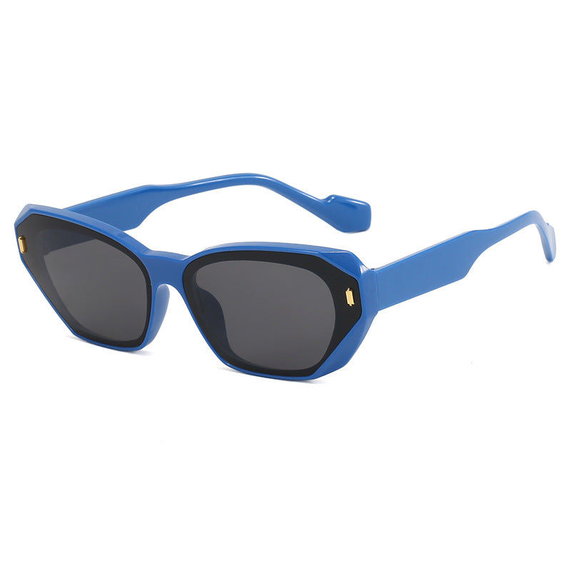 Women’s geometric designer sunglasses with distinctive frame Kalsten