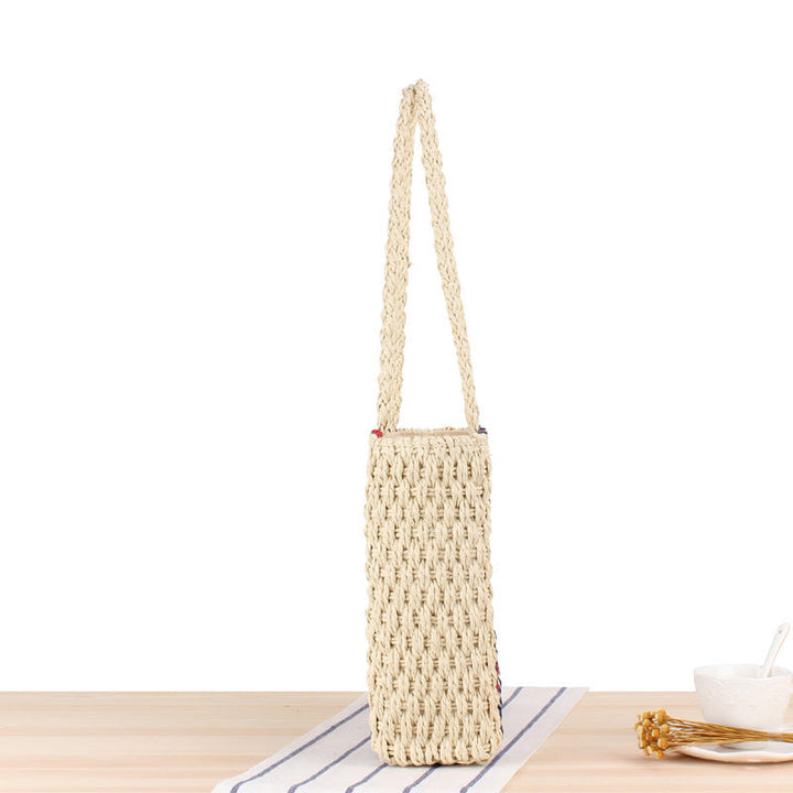 Beach bag in modern design with decorative stripes Kalsten